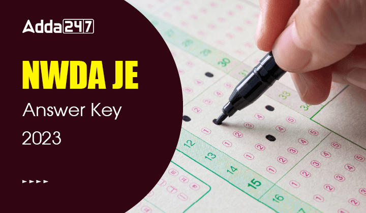 NWDA JE Answer Key 2023