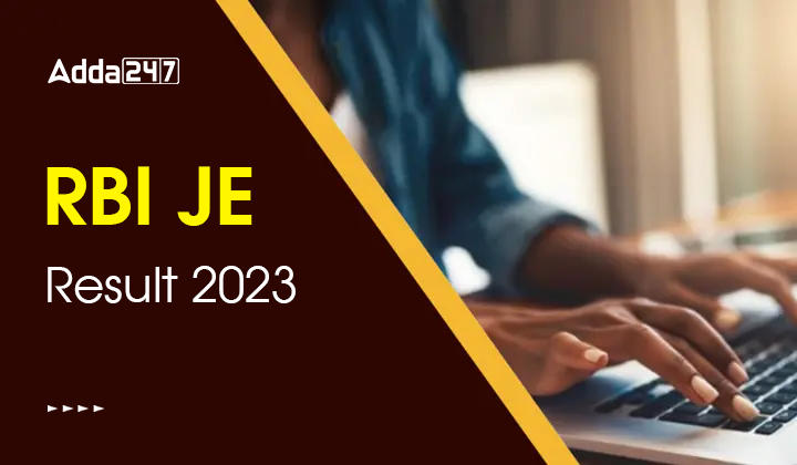 RBI JE Result 2023