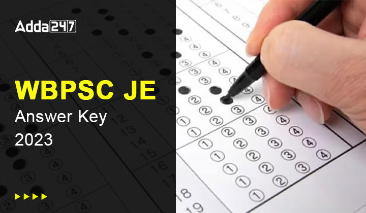 WBPSC JE Answer Key 2023