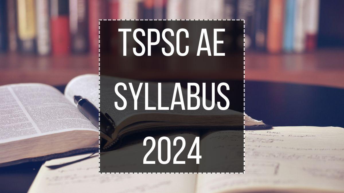 TSPSC AE Syllabus 2024