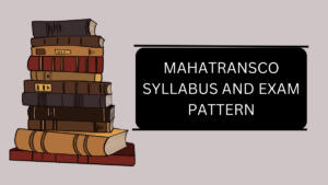 MAHATRANSCO Syllabus 2024