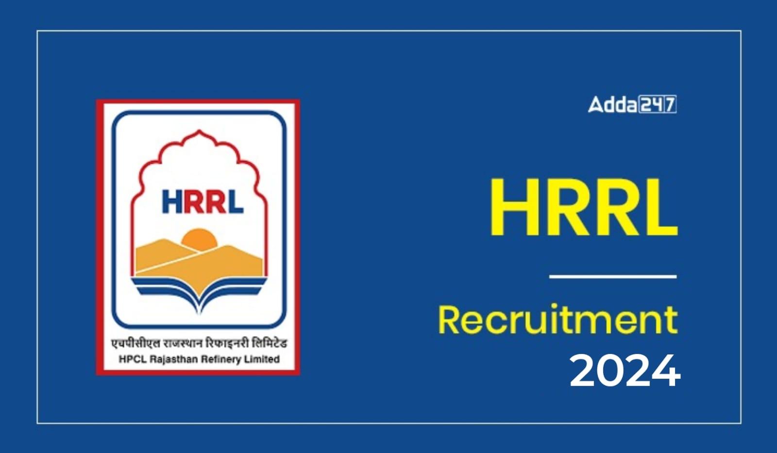 HRRL Recruitment 2024