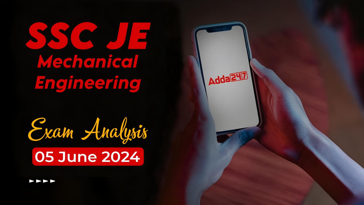 SSC JE Paper 1 Exam Analysis 2024