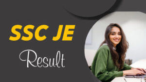 SSC JE Result 2024