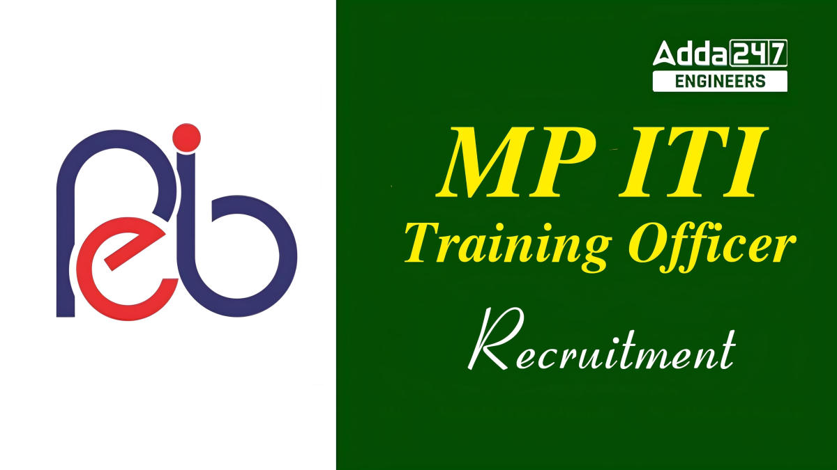 MP ITI Training Officer Recruitment 2024