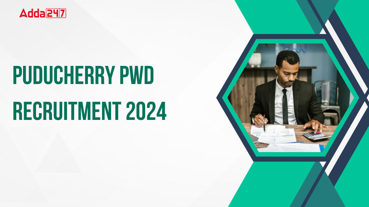 PUDUCHERRY PWD RECRUITMENT 2024