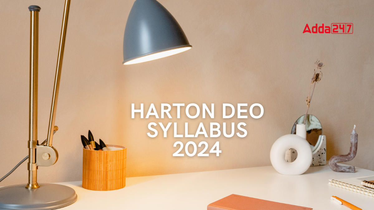 HARTON DEO Syllabus 2024