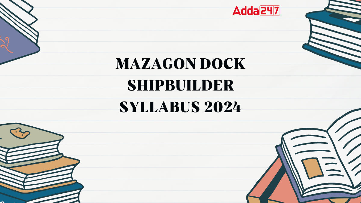 MAZAGON DOCK SHIPBUILDER SYLLABUS