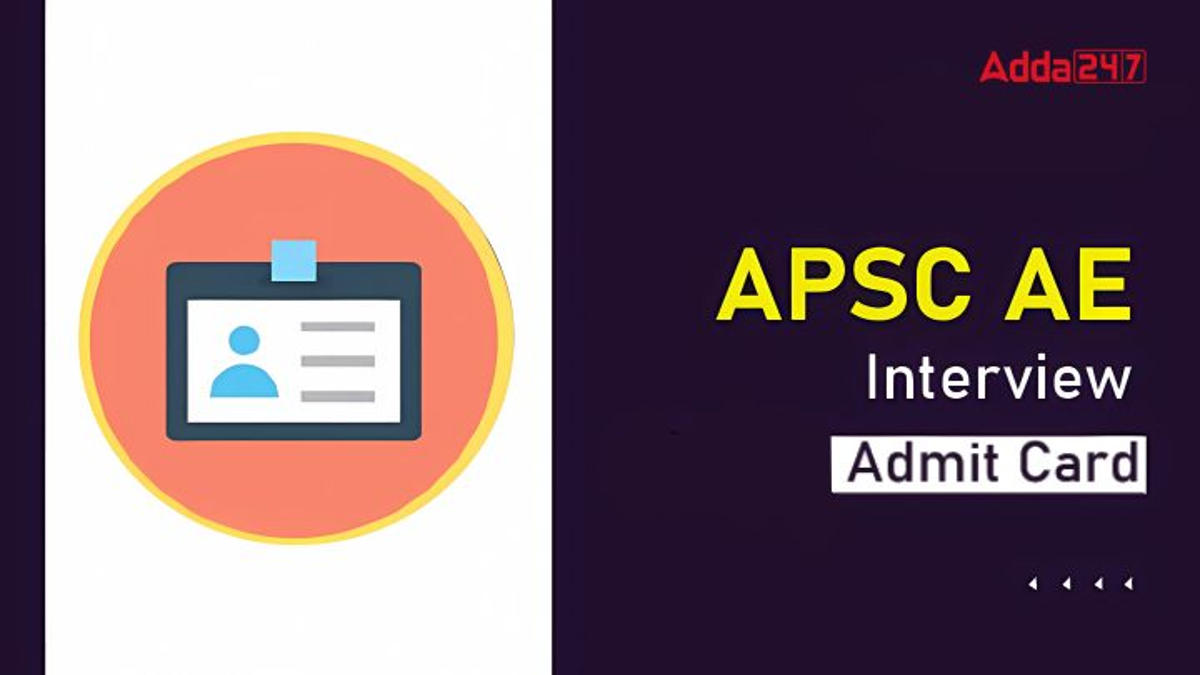 APSC AE Interview Call Letter 2024