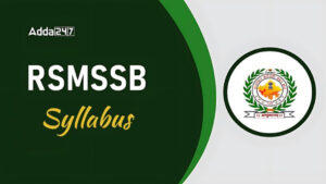 RSMSSB JE Syllabus 2025