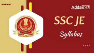 SSC JE Syllabus 2025