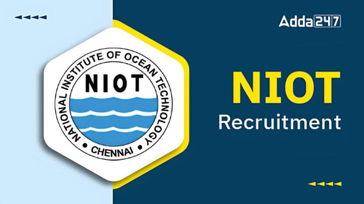 NIOT Chennai Apprentice Recruitment 2024