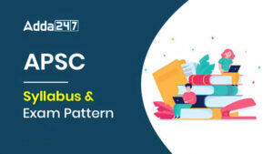 APSC JE Syllabus 2025