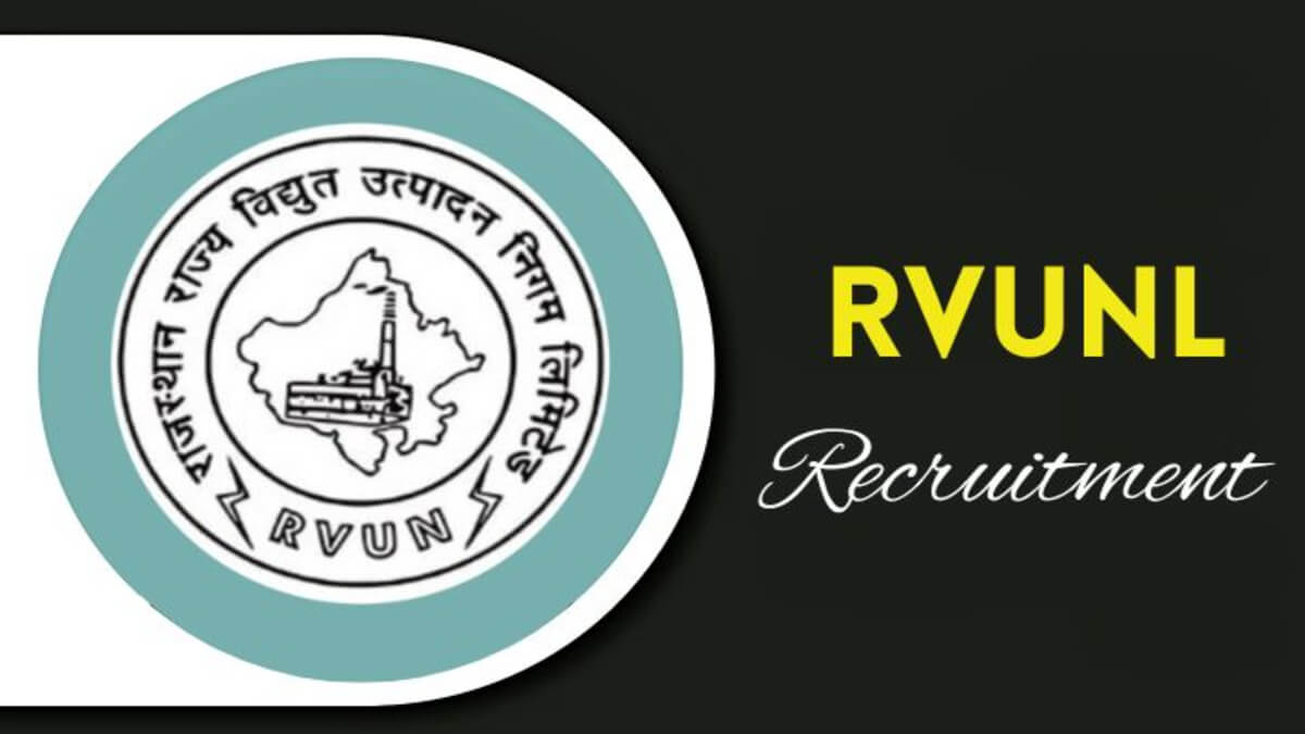 RVUNL JE Recruitment 2025