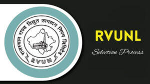 RVUNL JE Selection Process 2025