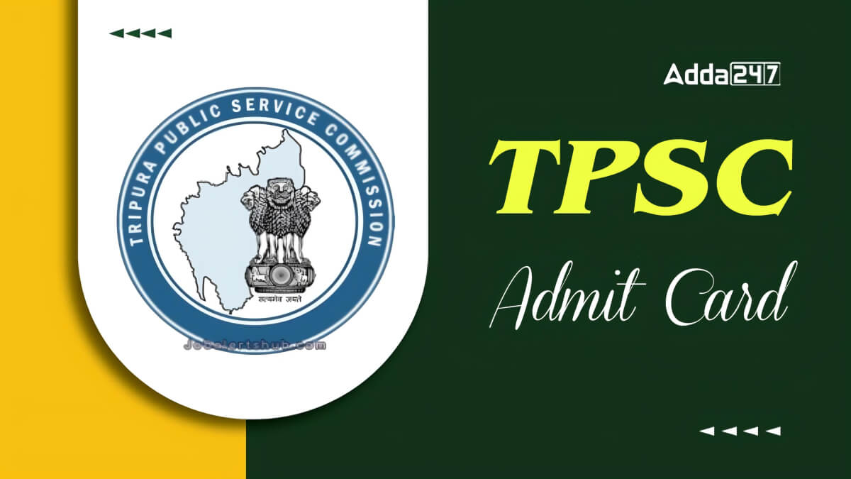 TPSC JE Admit Card 2025