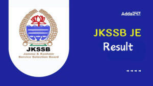 JKSSB Junior Engineer Result 2025