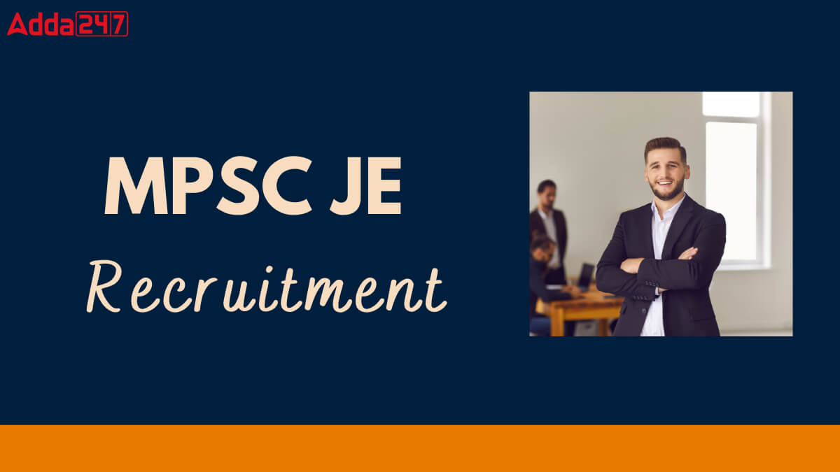 MPSC JE Recruitment 2025