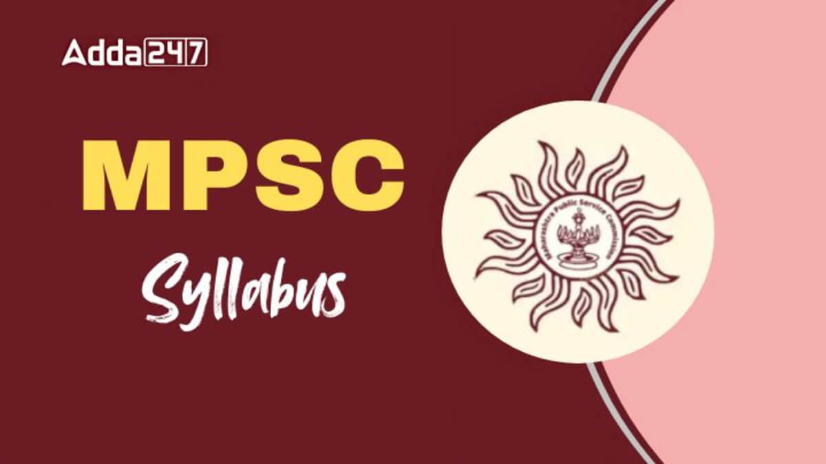 MPSC JE Syllabus and Exam Pattern 2025