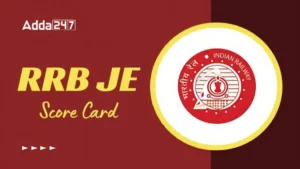 RRB JE Score Card 2025