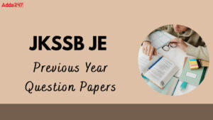 JKSSB JE Previous Year Question Papers