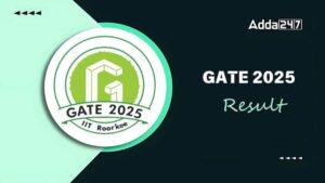 GATE Result 2025