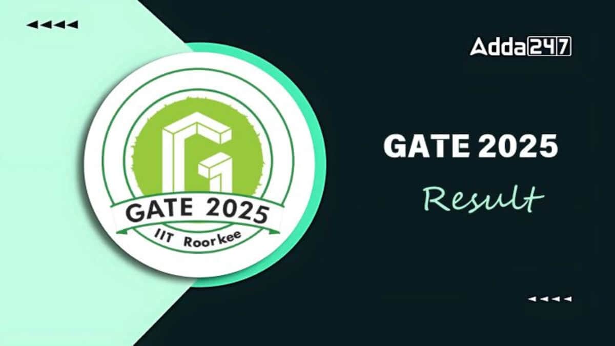 GATE Result 2025