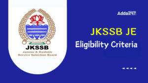 JKSSB JE Eligibility Criteria 2025