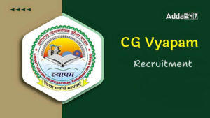 CG Vyapam Sub Engineer Recruitment 2025