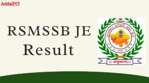 RSMSSB JE Result 2025