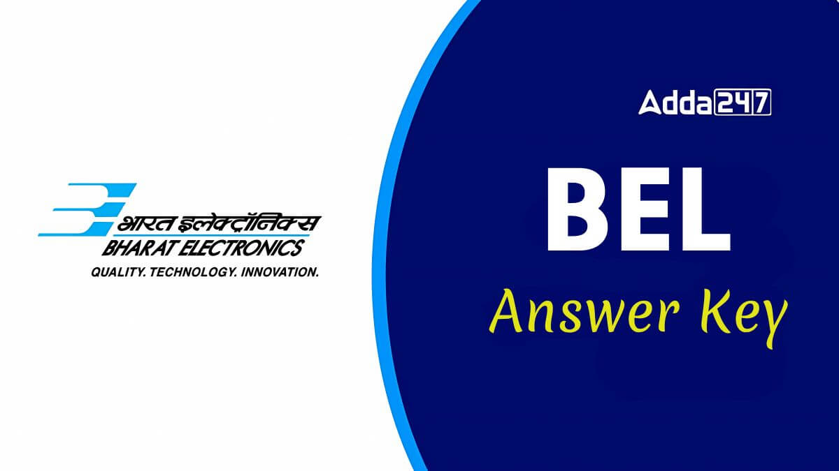 BEL Deputy Engineer Answer Key 2025