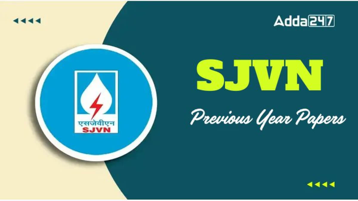 SJVN Previous Year Question Papers