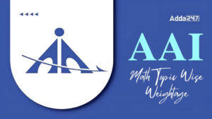 AAI ATC Maths Topic Wise Weightage