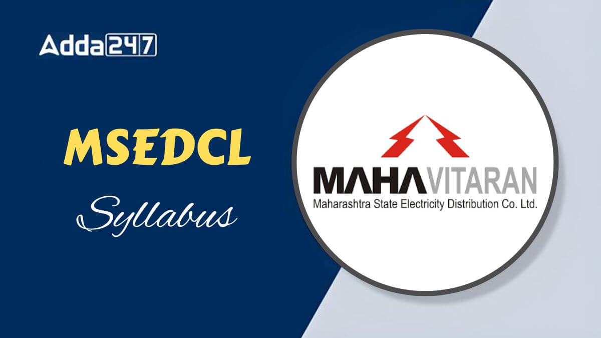 MSEDCL Vidyut Sahayak Syllabus & Exam Pattern 2025