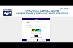 BHEL Supervisor Trainee Answer Key 2025