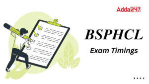 BSPHCL Exam Timings 2025