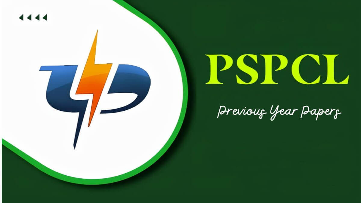 PSPCL JE Previous Year Question Papers