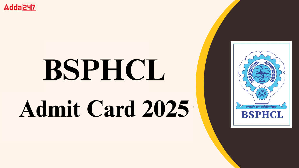 BSPHCL Technician Grade 3 Admit Card 2025