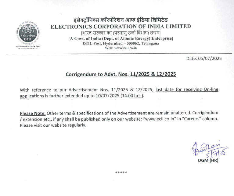 Govt. Job Notification