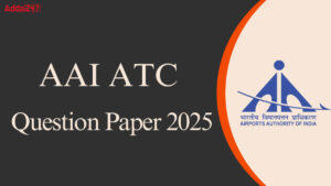 AAI ATC Junior Executive Question Paper 2025