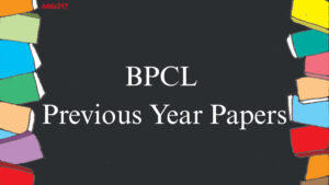 BPCL Previous Year Question Papers