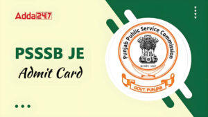 PSSSB JE Admit Card 2025