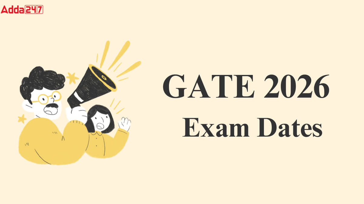 GATE 2026 Exam Date