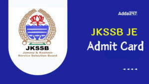 JKSSB JE Admit Card 2025