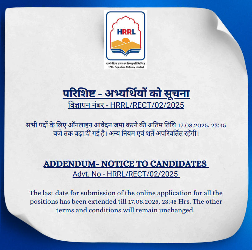 Govt. Job Notification