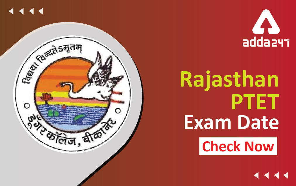 Rajasthan PTET Exam Date 2022, Shift & Timing_30.1