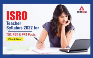 ISRO Teacher Syllabus 2025 for TGT, PGT & PRT Posts