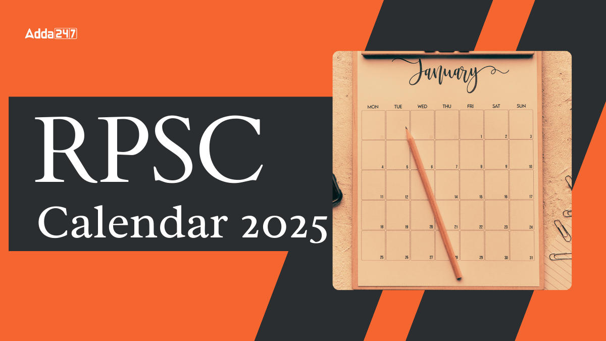 RPSC Calendar 2025