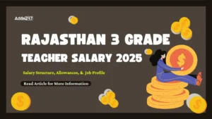 Rajasthan 3 Grade Teacher Salary 2025