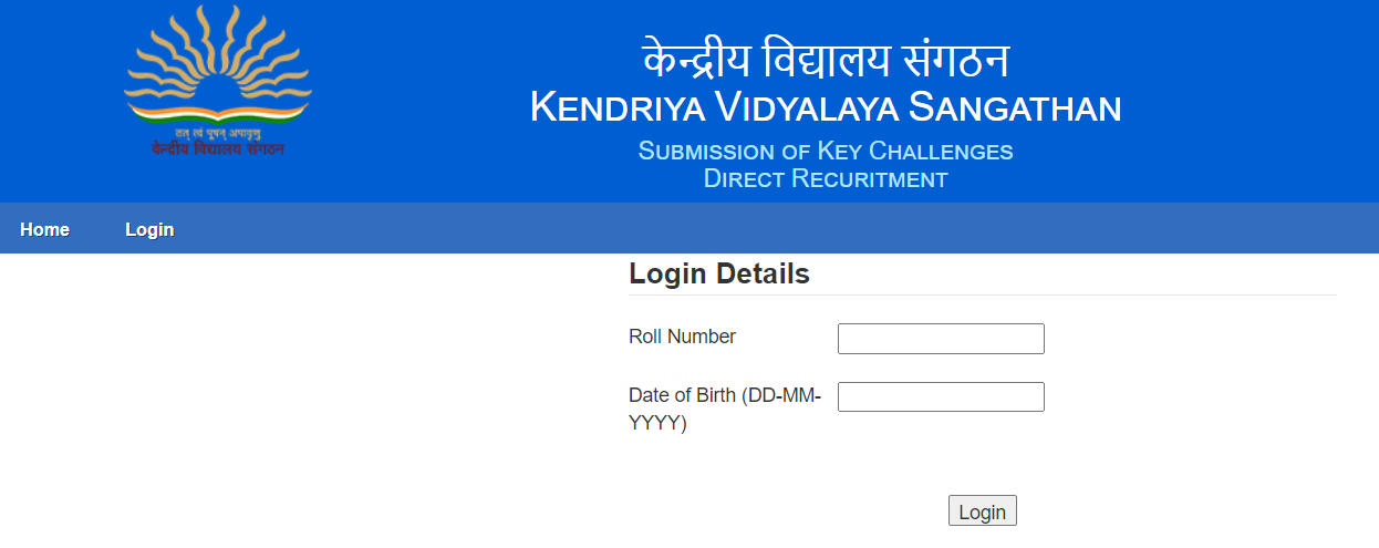 KVS Answer Key 2023